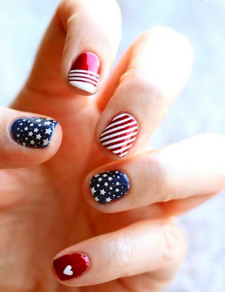 12 Fun Nail Art Ideas to Celebrate The Fourth Of July
