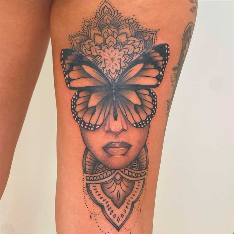 Thigh Tattoo Inspiration: From Subtle Elegance to Bold Statements