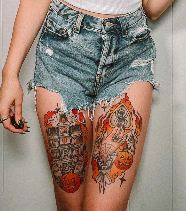 Thigh Tattoo Inspiration: From Subtle Elegance to Bold Statements