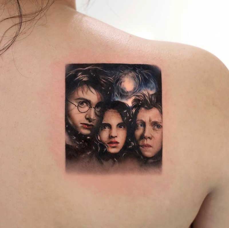These Harry Potter Tattoos Will Make You Fly Straight To The Parlor
