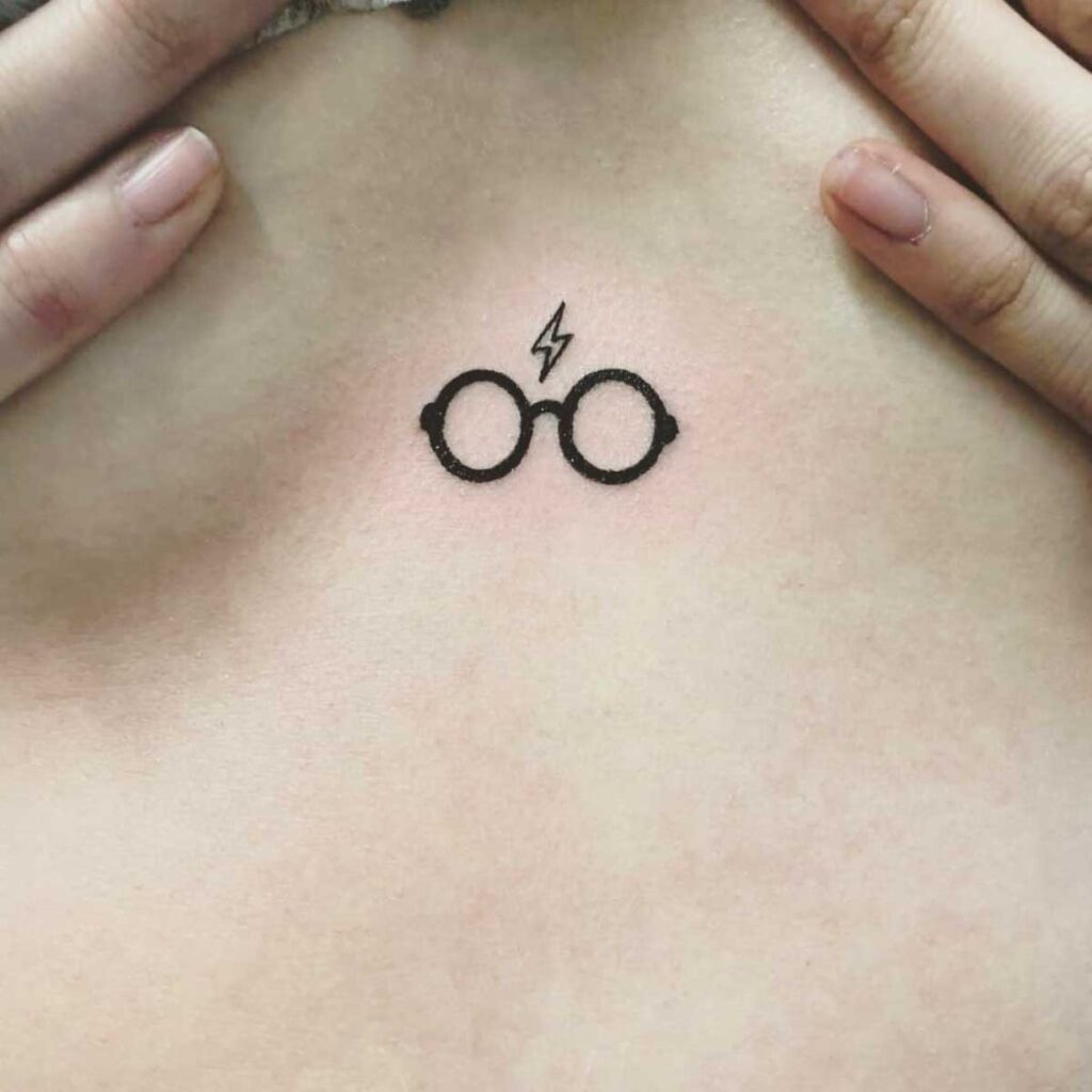 Harry Potter's Symbols Tattoo