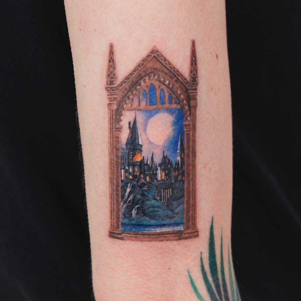 Hogwarts Tribute Tattoos