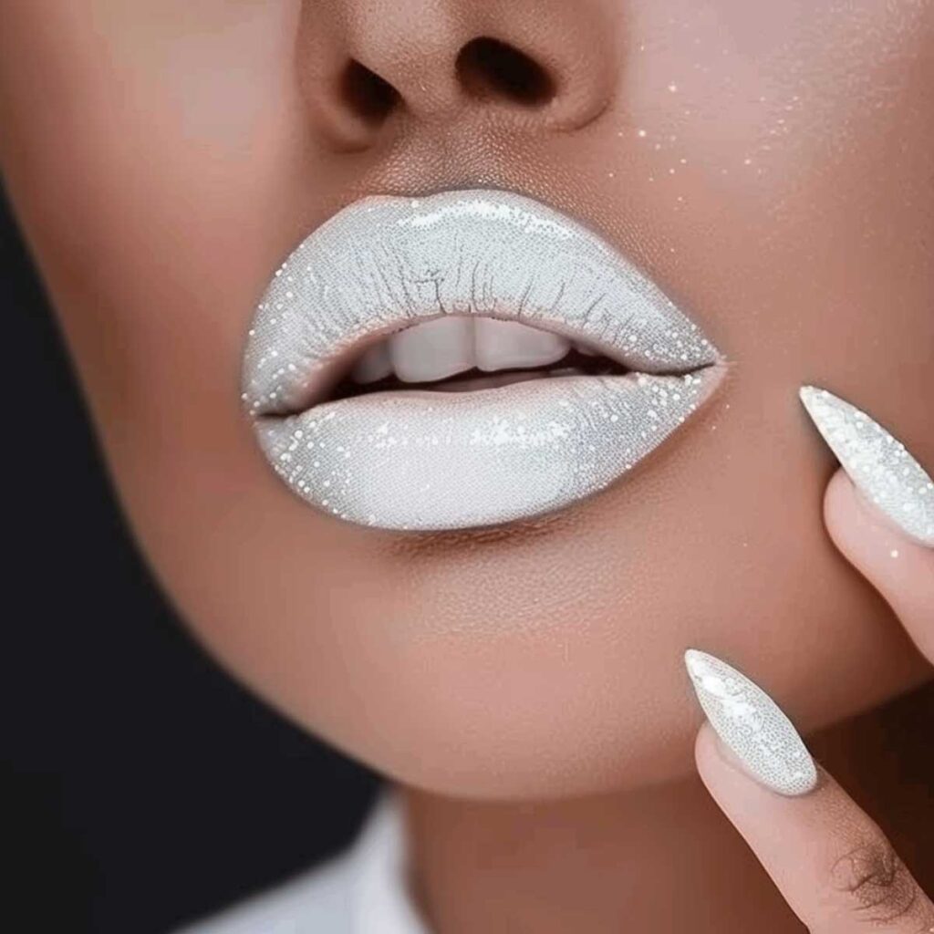 The White Lipstick Trend Taking Over Fashion