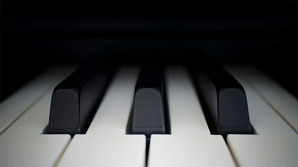 What do people usually learn on their first piano lesson?
